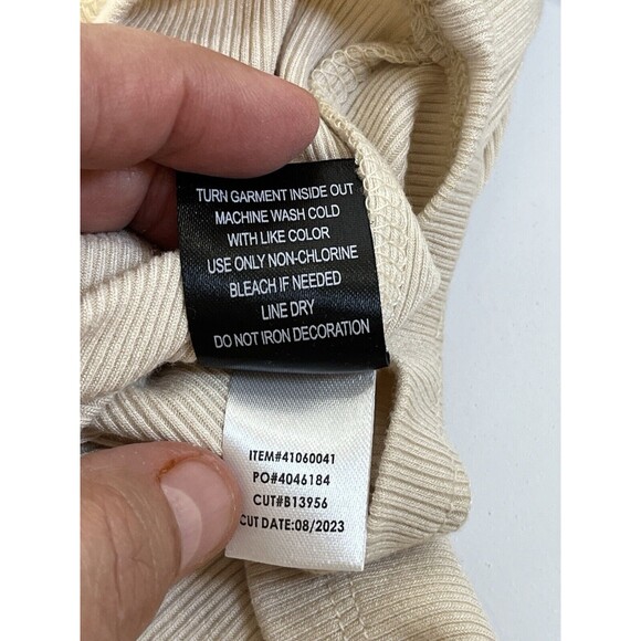 NWT Torrid Woman's Holiday Gold Sequin Long Sleeve‎  Top Champagne Sz 5X - Picture 5 of 10